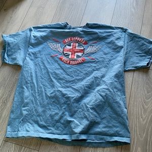 2018 Men’s Def Leppard concert graphic tea